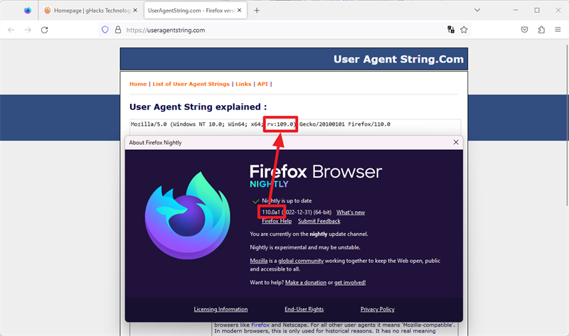 Firefox меняет свой пользовательский агент — из-за Internet Explorer 11