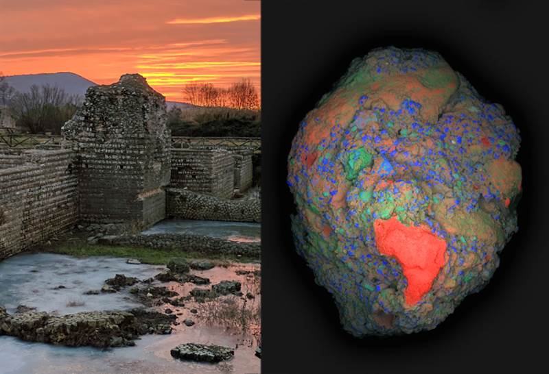 Ученые нашли ключ к долговечности древнего римского бетона