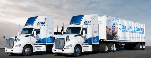 грузовики на водородном топливе