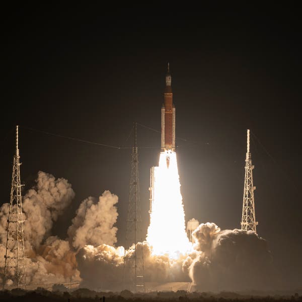 НАСА опубликовало видео запуска ракеты «Артемида-1»